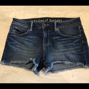Size 27 Articles of Society Jean Shorts